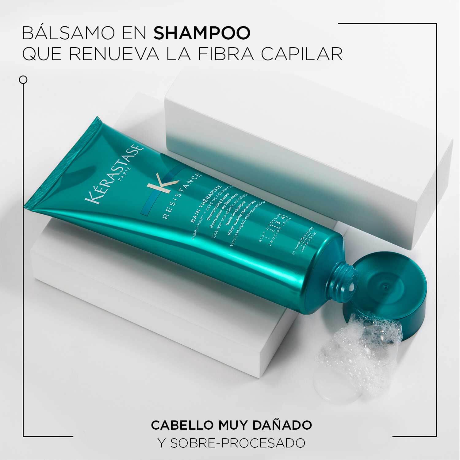 BAIN THÉRAPISTE 250 ML (CABELLO FUERTEMENTE DEBILITADO Y DAÑADO)